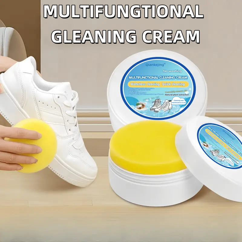 Leather Cleaner Interior - White Shoe Cleaner Paste - Multi-Purpose