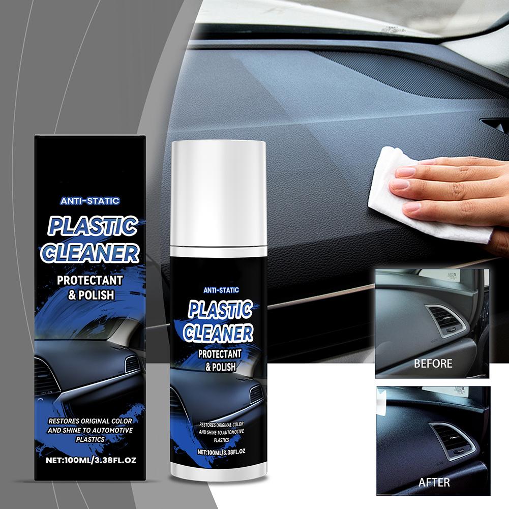 100ml Car Plastic Restorer Car - مراجعة Leather Cleaner Interior وسعره