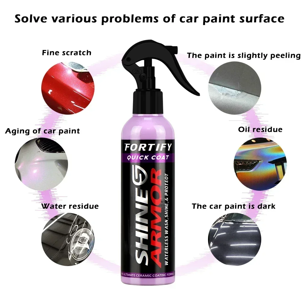 SHINE ARMOR Fortify Quick Coat - مراجعة Car Wax Ceramic Coating وسعره