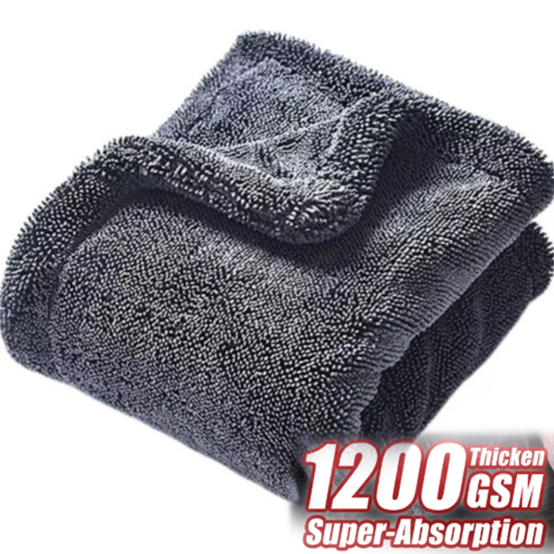 Heavy-Duty Car Towel 1200GSM S - مراجعة Microfiber Towel Detailing وسعره