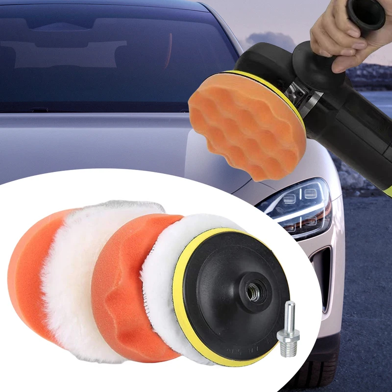 3/4/5 Inch Car Polisher Pads K - مراجعة Polish Pad Set Buffer وسعره