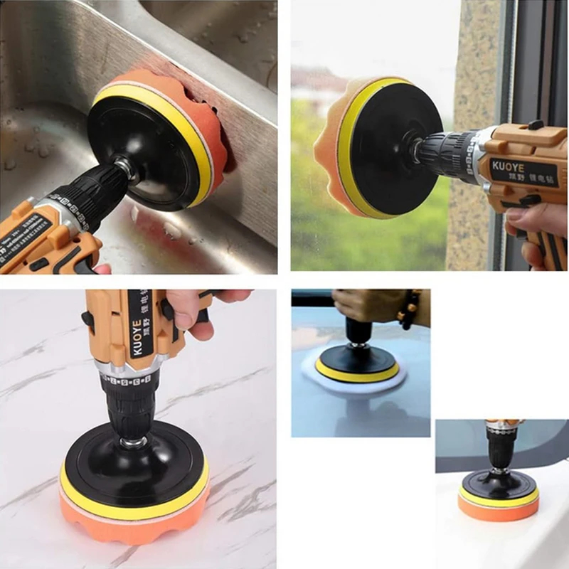 3/4/5 Inch Car Polisher Pads K - مراجعة Polish Pad Set Buffer وسعره