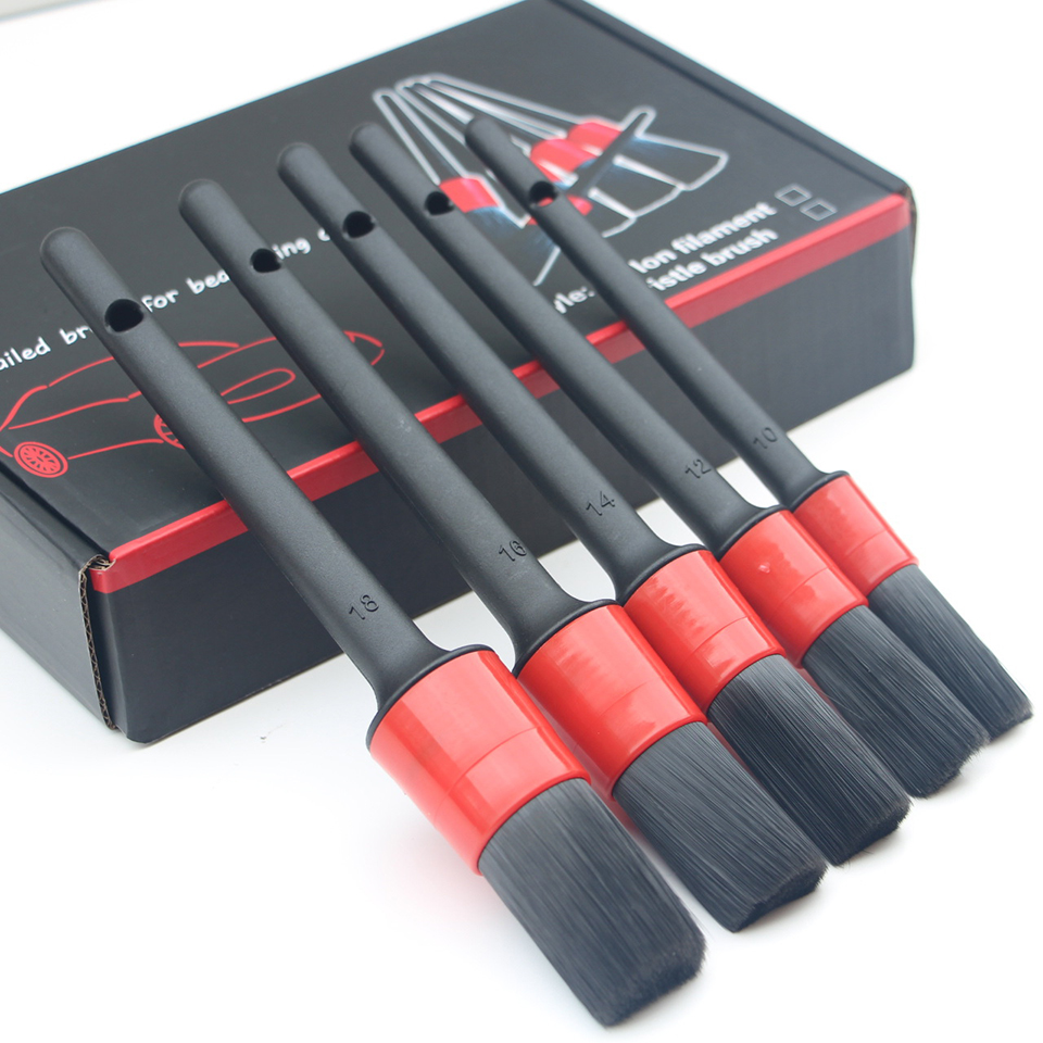 Soft Bristle Car Detailing Bru - مراجعة Detailing Brush Set وسعره