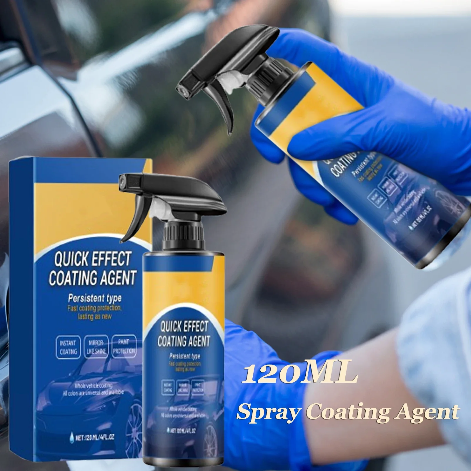 NEW Car Coating Spray Hydropho - مراجعة Car Wax Ceramic Coating وسعره