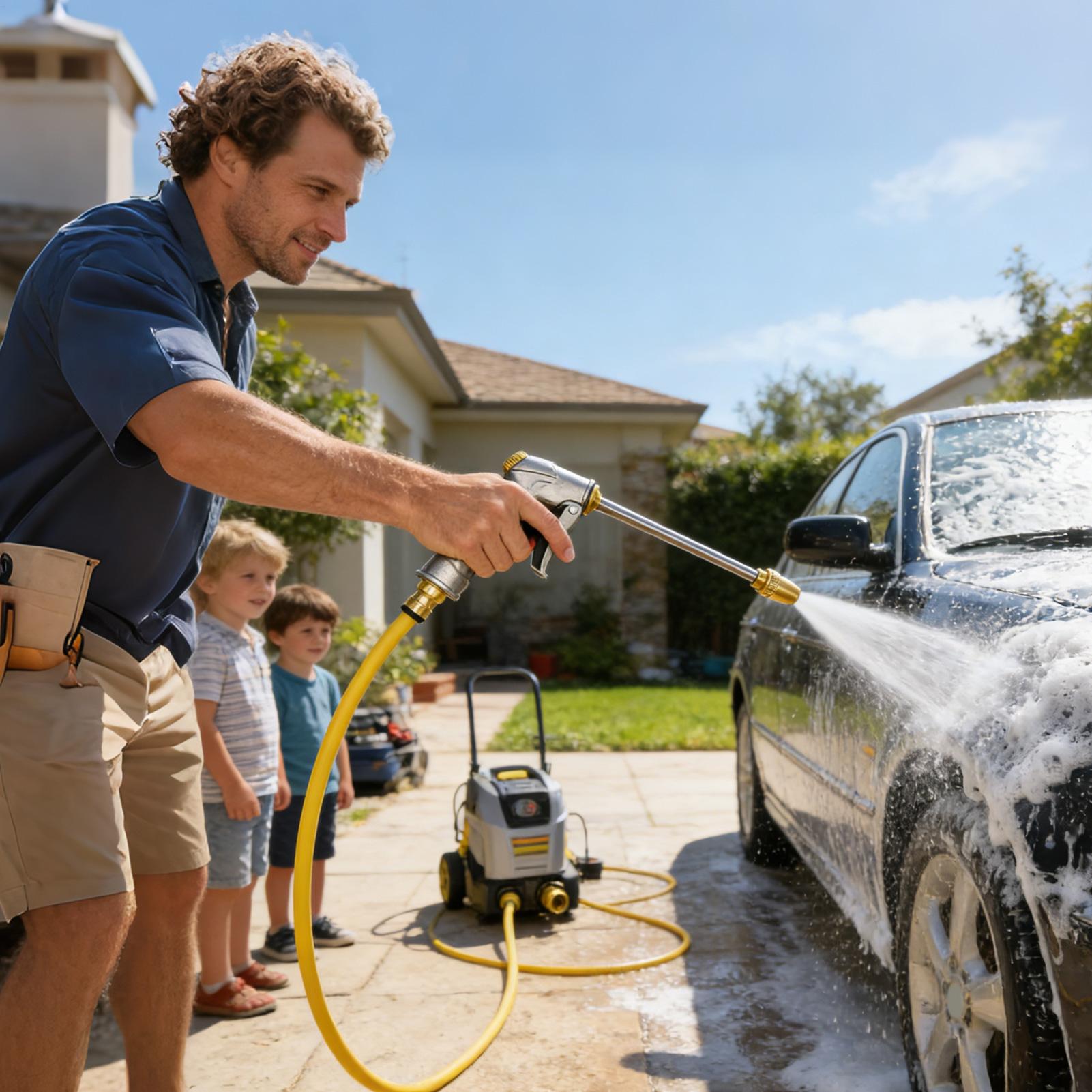 High-pressure Water Gun Adjust - مراجعة Foam Cannon Car Wash وسعره