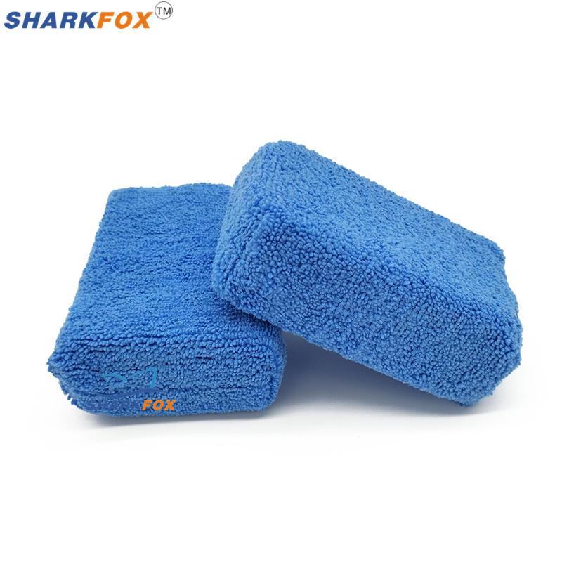 Sharkfox 5Pcs/Lot Rectangular  - مراجعة Wax Applicator Pad وسعره