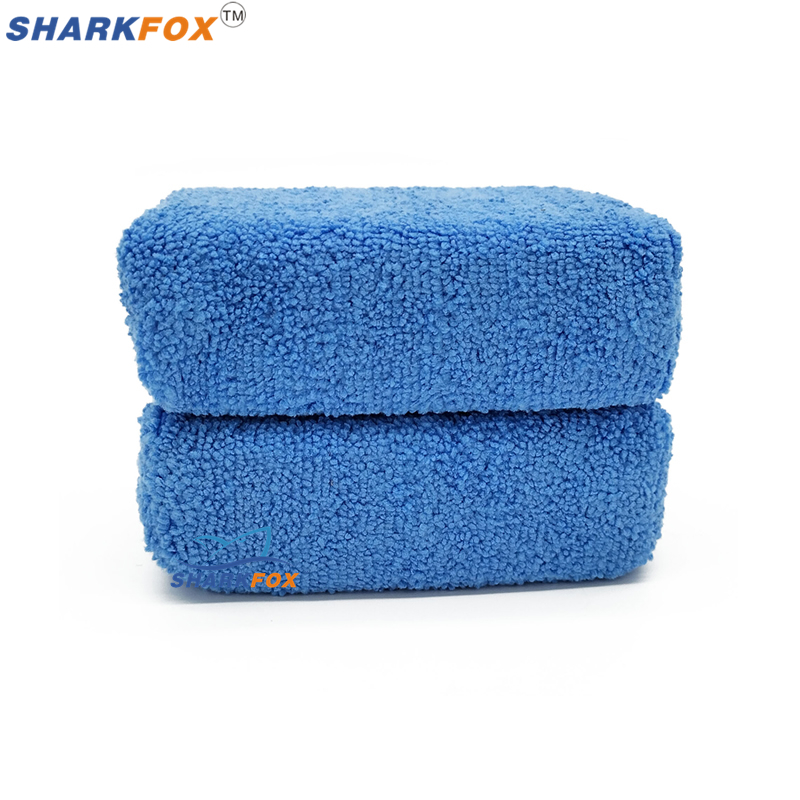 Sharkfox 5Pcs/Lot Rectangular  - مراجعة Wax Applicator Pad وسعره