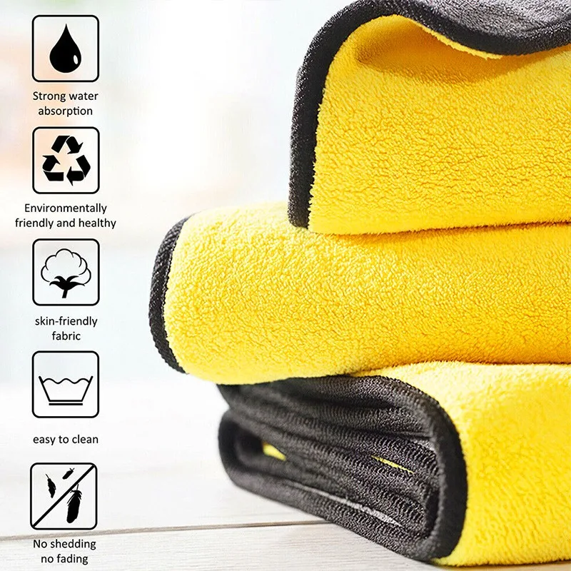 10/1Pcs Microfiber Cleaning To - مراجعة Microfiber Towel Detailing وسعره