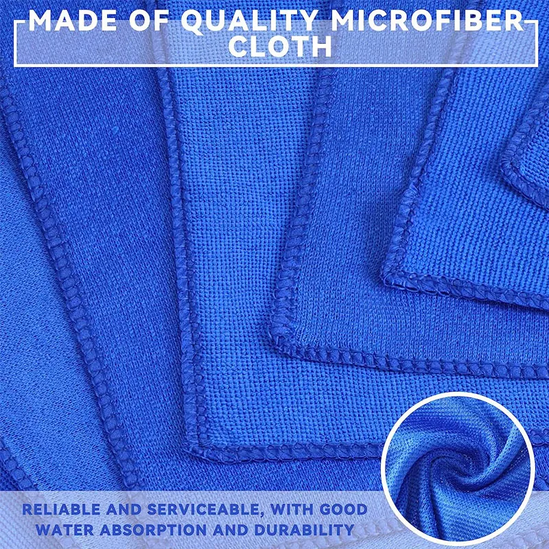 10/200PCS Microfiber Car Clean - مراجعة Microfiber Towel Detailing وسعره