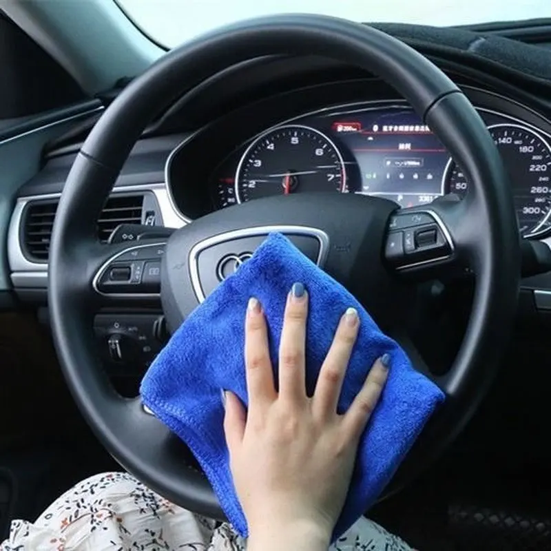 10/200PCS Microfiber Car Clean - مراجعة Microfiber Towel Detailing وسعره