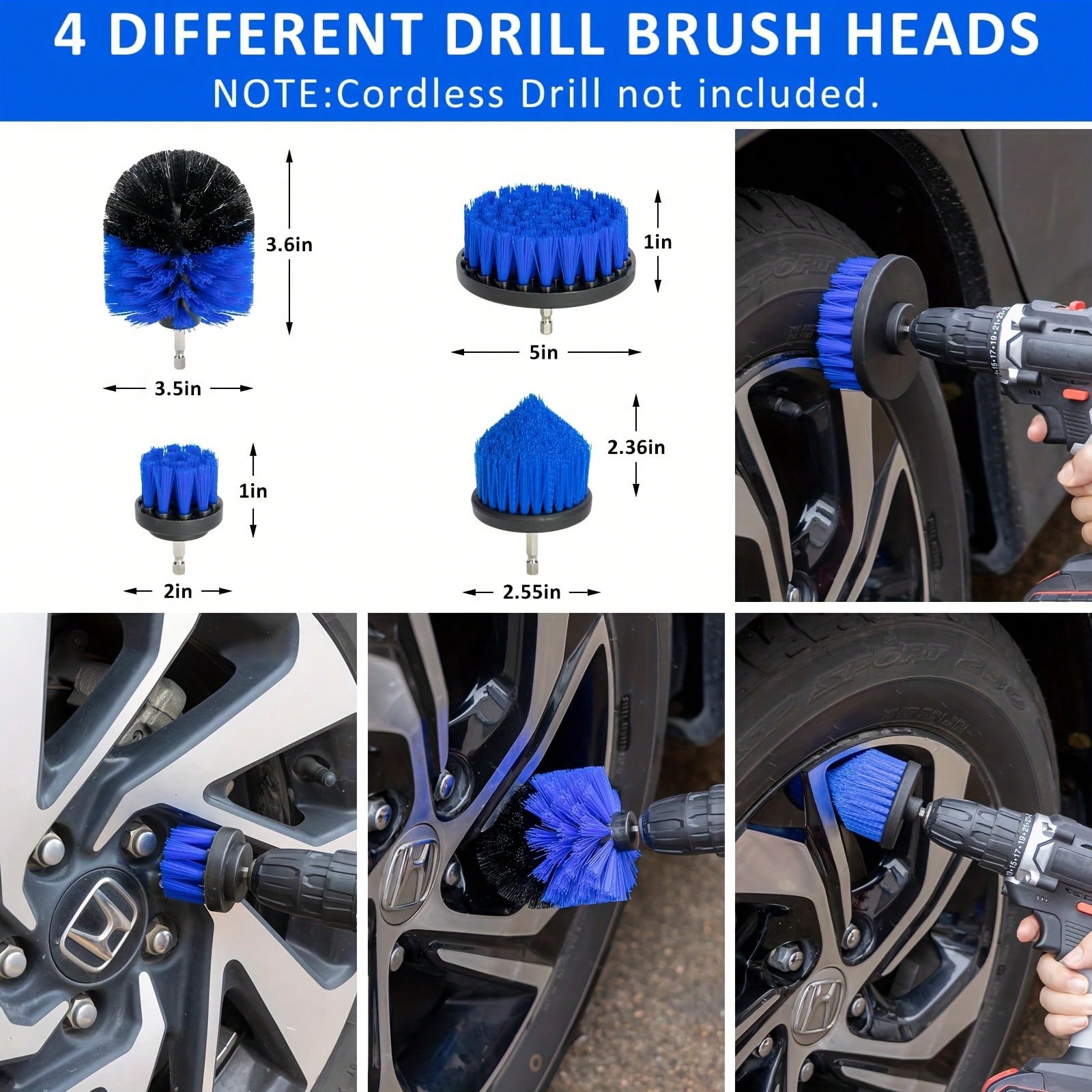 Car Detailing Brush Set, Car D - مراجعة Interior Detailing Kit وسعره