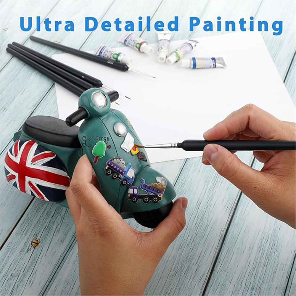 5/11Pcs Paint Brushes Set, Art - مراجعة Detailing Brush Set وسعره