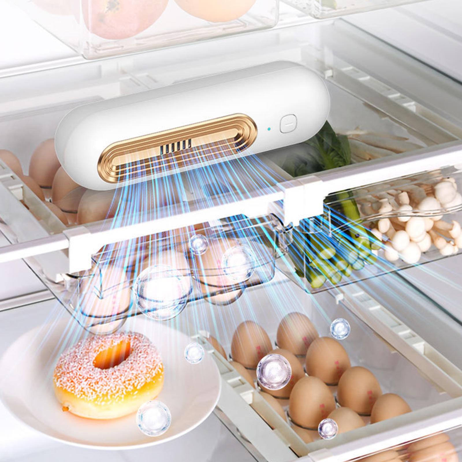 Mini USB Fridge Deodorizer Reu - مراجعة Odor Eliminator Car وسعره