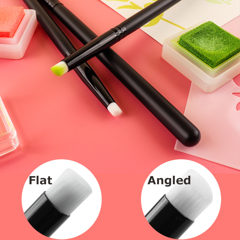 3Pcs/set Flat /angled Detailed - مراجعة Detailing Brush Set وسعره