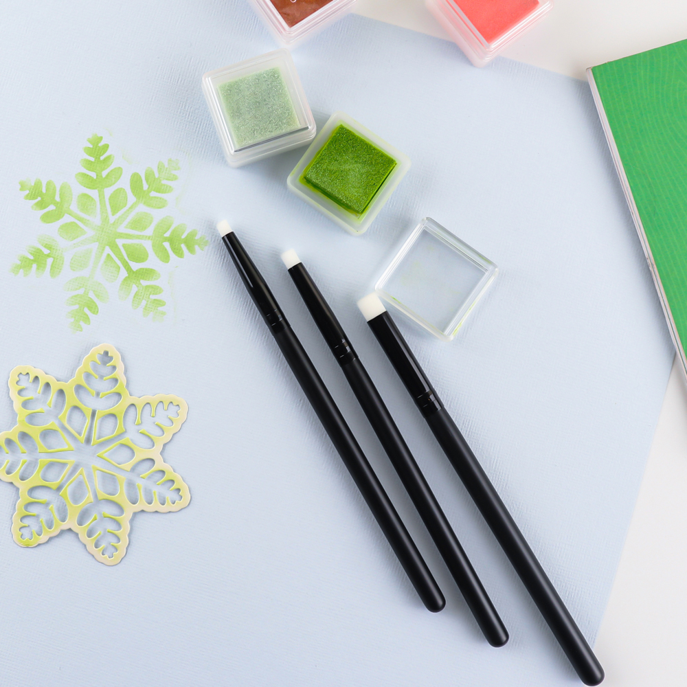 3Pcs/set Flat /angled Detailed - مراجعة Detailing Brush Set وسعره