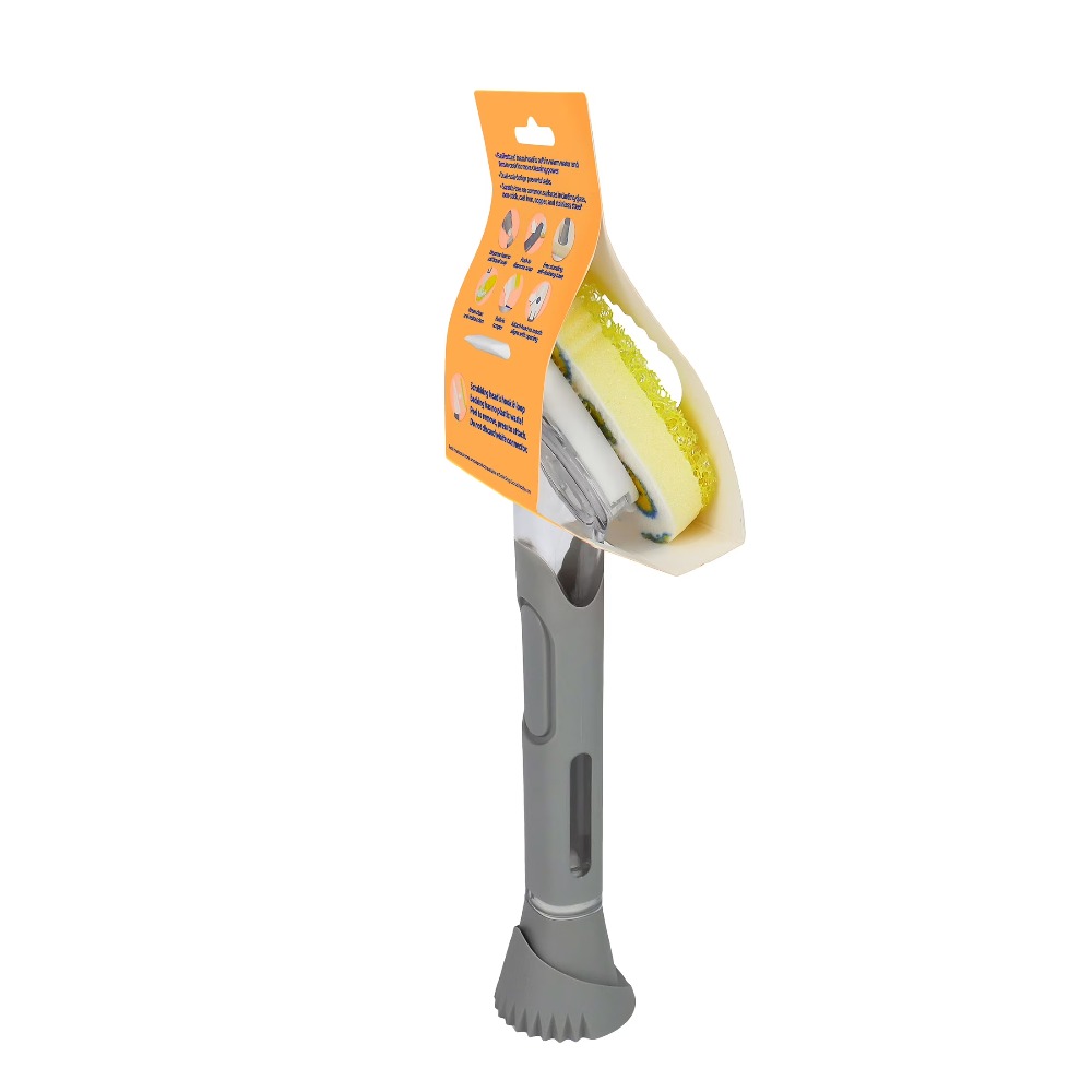 Non-Scratch Sponge Dishwand wi - مراجعة Car Cleaning Brush وسعره