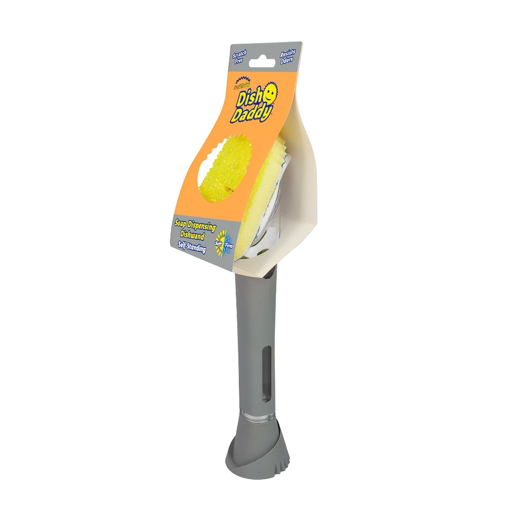 Non-Scratch Sponge Dishwand wi - مراجعة Car Cleaning Brush وسعره