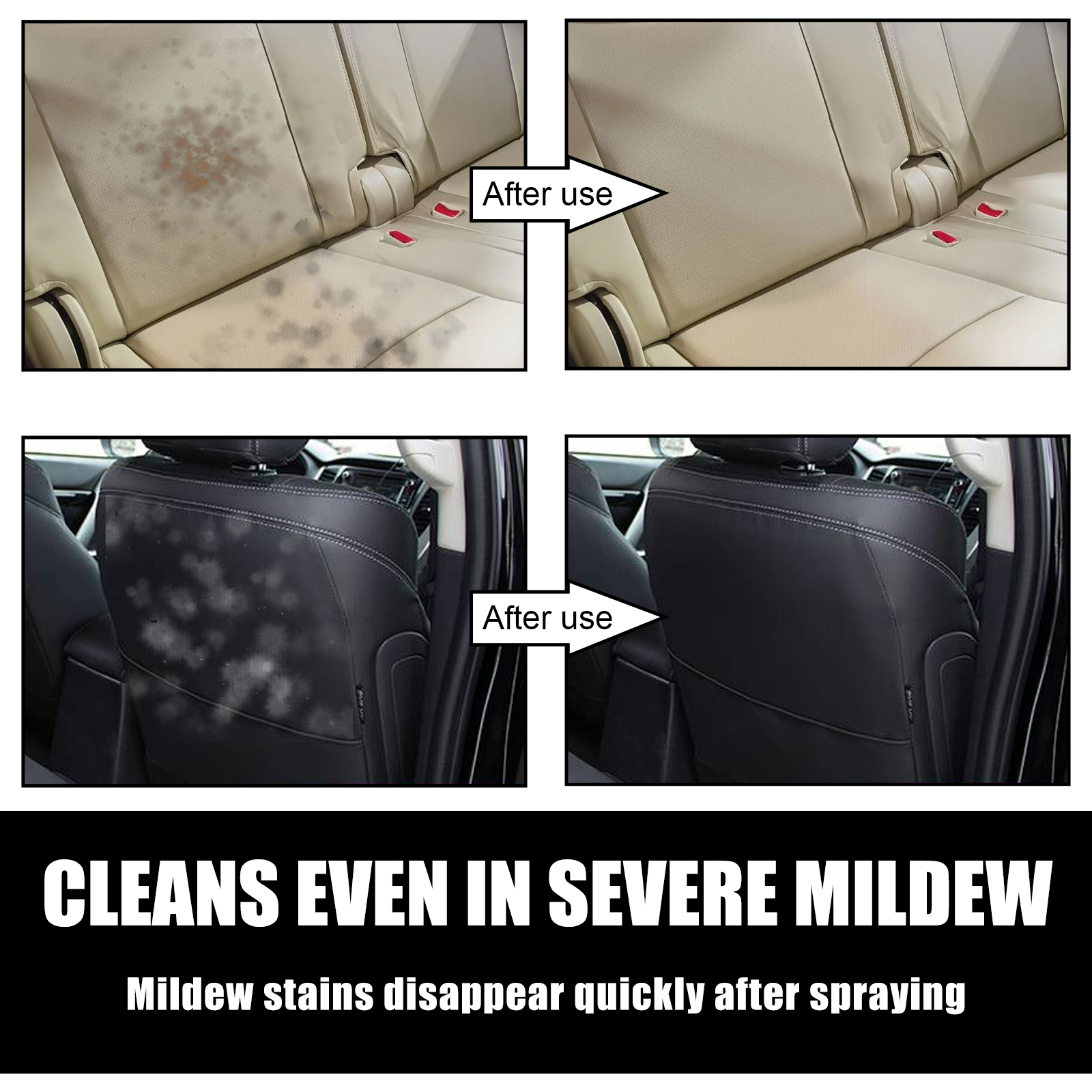 Car Mildew Remover Spray Multi - مراجعة Leather Cleaner Interior وسعره