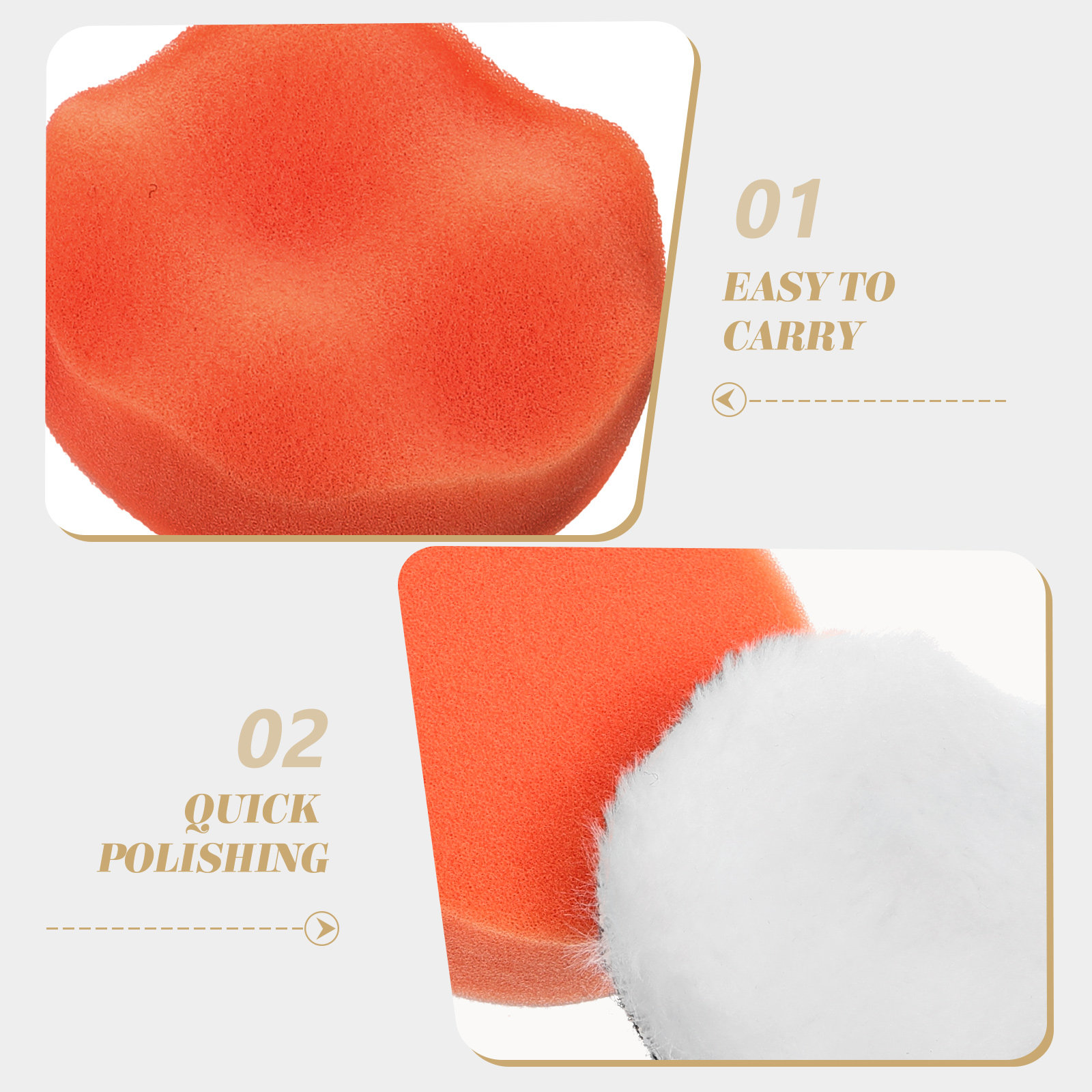 3Pcs Wheel Polishing Pad Set B - مراجعة Polish Pad Set Buffer وسعره