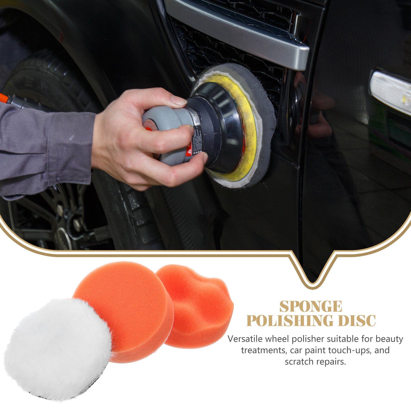 3Pcs Wheel Polishing Pad Set B - مراجعة Polish Pad Set Buffer وسعره